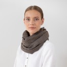 Pure Merino Wool Scarf Luciano Brown